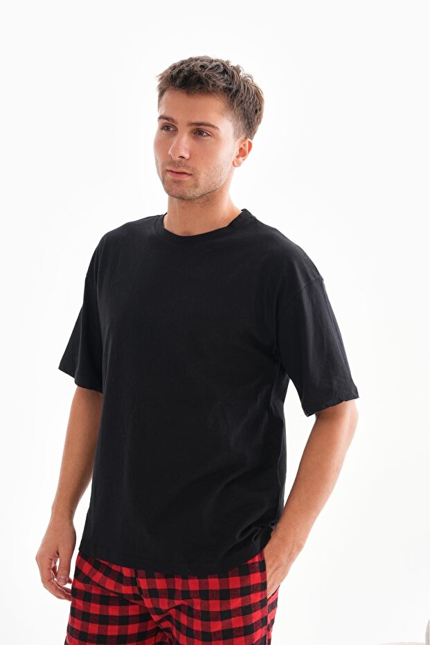 Мъжка тениска Oversize Basic - 3