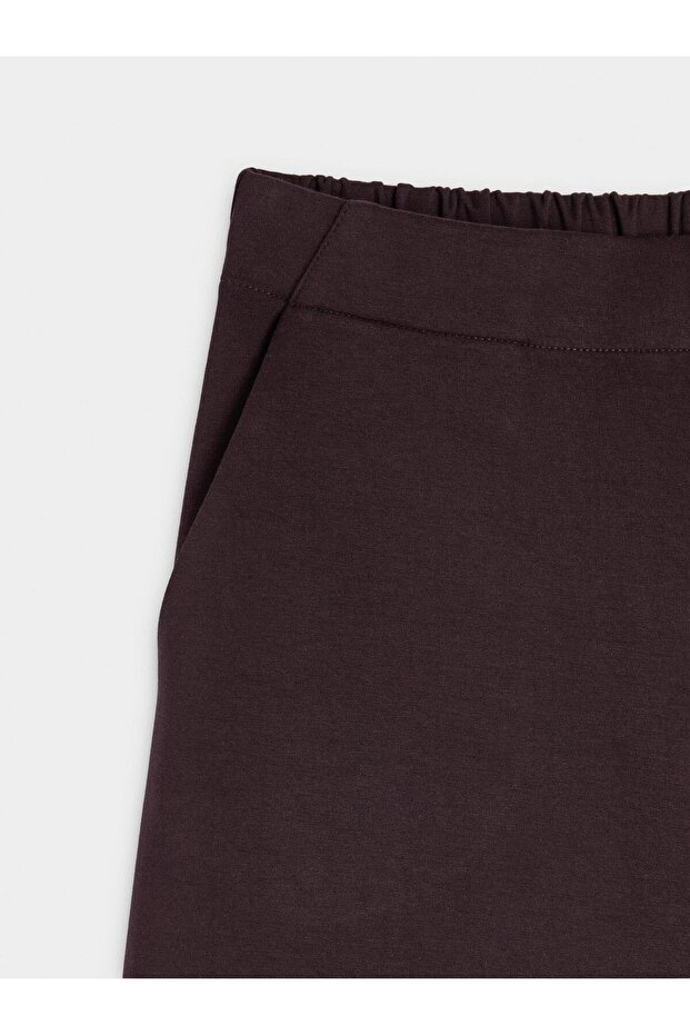 Elastik Bel Pamuk İçerikli Pantolon - 7