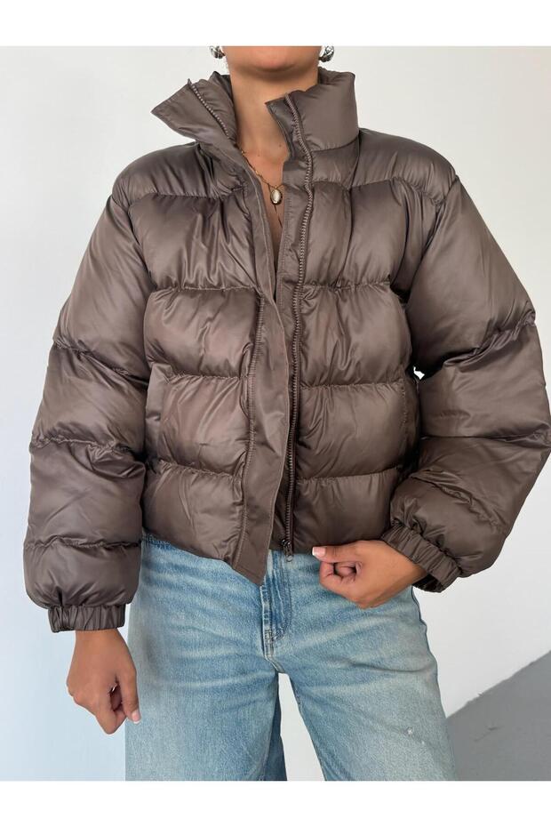 New Season Comfortable Fit Black Puffer Coat