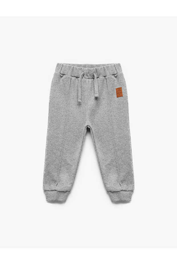 Tepláky Basic Jogger s elastickým pasem a kapsami - 1