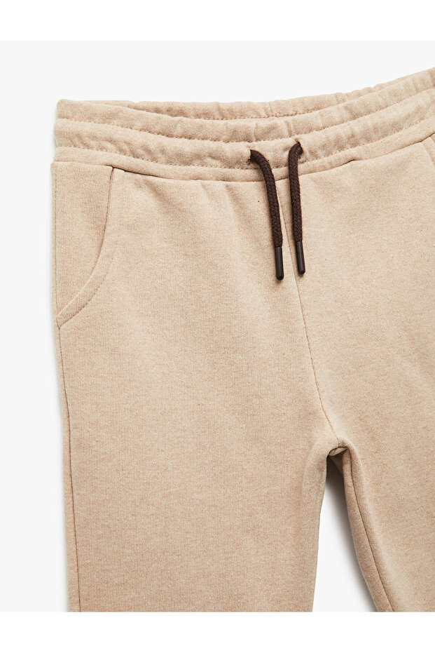 Basic Şardonlu Jogger Eşofman Altı - 3