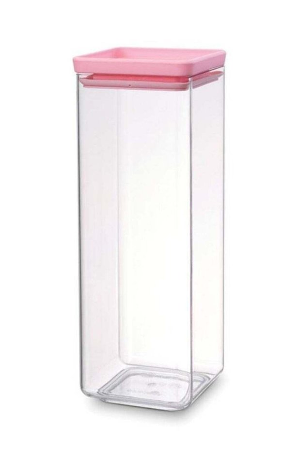 Square Cannister Storage Bottle Pink 2.5L