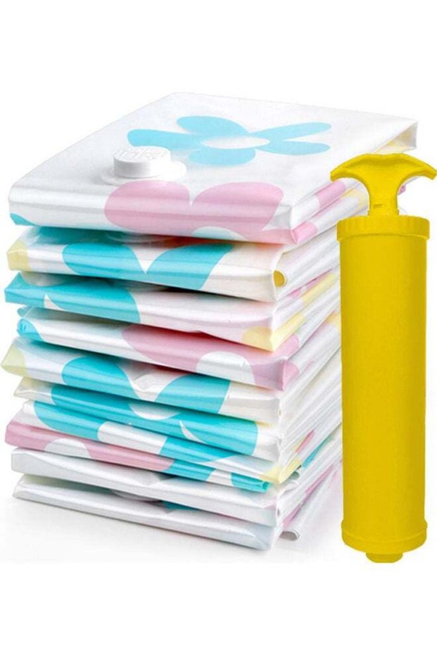 11-Piece Multipurpose Household Storage Bag Set Multicolour 35x28x8cm