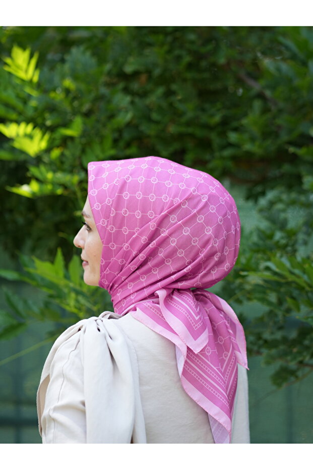 MONOGRAM SOFT EŞARP - 1