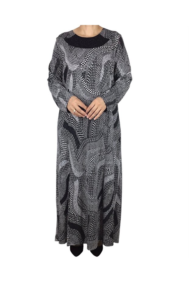 Mother Patterned Dress with Handle Anne3