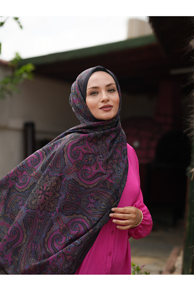 ETNİK DESEN SOFT ŞAL - 1