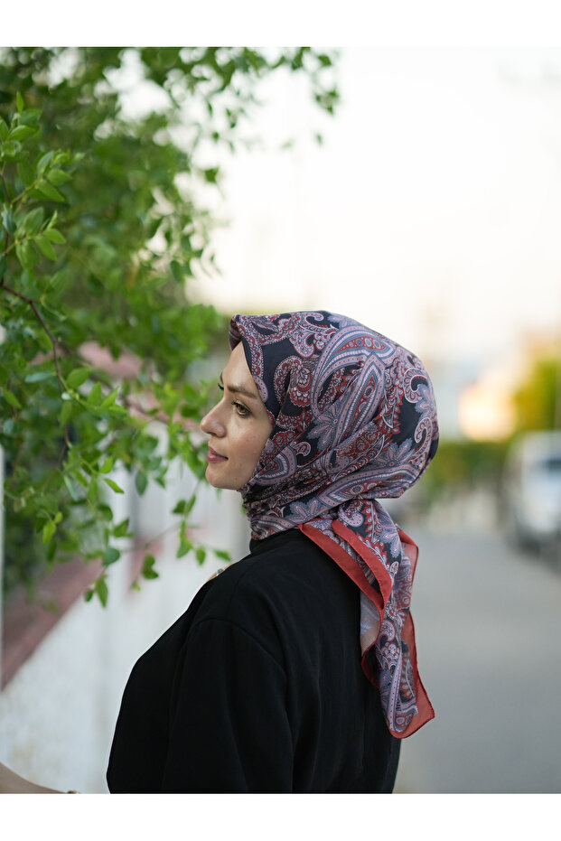 AÇELYA DESEN SOFT EŞARP - 2