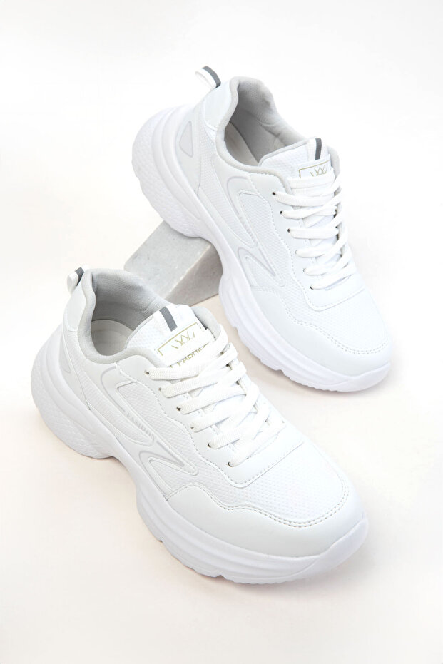 Weiß Damen Sneaker 20834 - 5