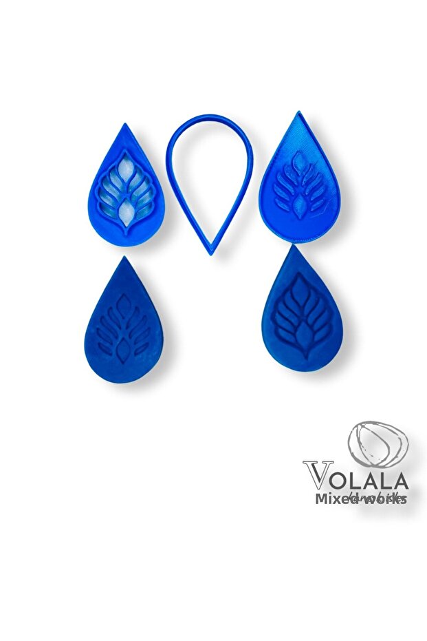 قالب نمط العين الفنية 5 سم - 2