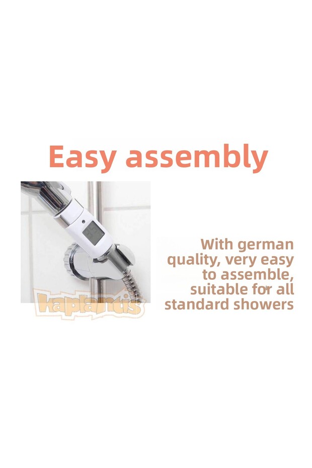 ميزان حرارة رقمي للاستحمام - 5