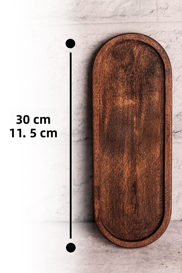 Wooden Tray 3 Bowls Elysia Timeless Compatible 30 cm - 2