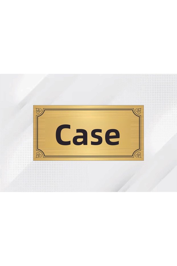 10cm X 20 cm Gold Metal Sheet with Safe Writing