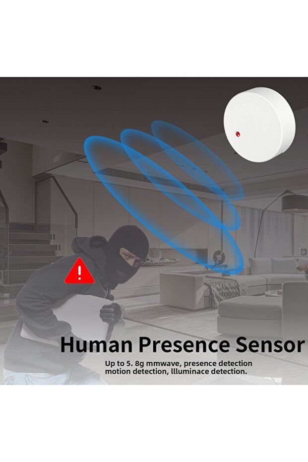 Tuya Zigbee Presence Sensor Mmwave Radar Wave Human Detector Motion Detector Work With Tuya Hub - 6