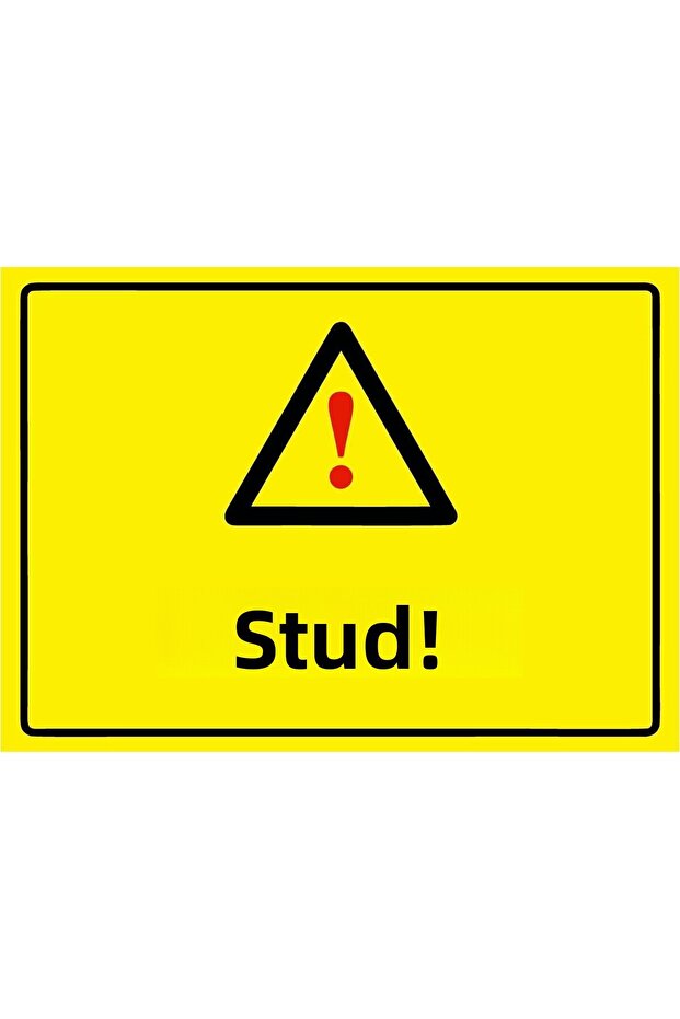 Broken! Isg Warning Sign Pvc A5 15X21 cm