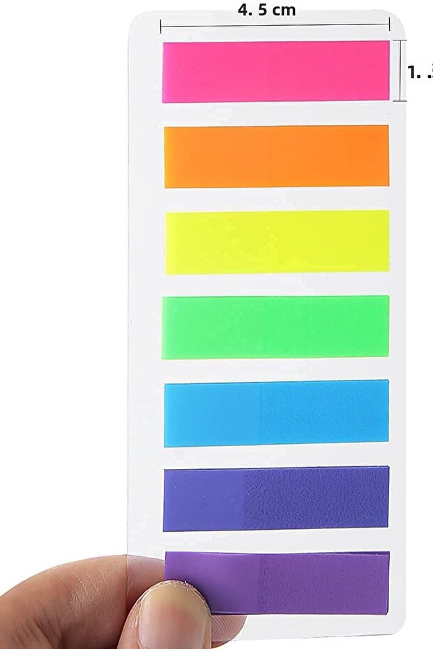Adhesive Marker Postit Note Paper 7 Colors - 6