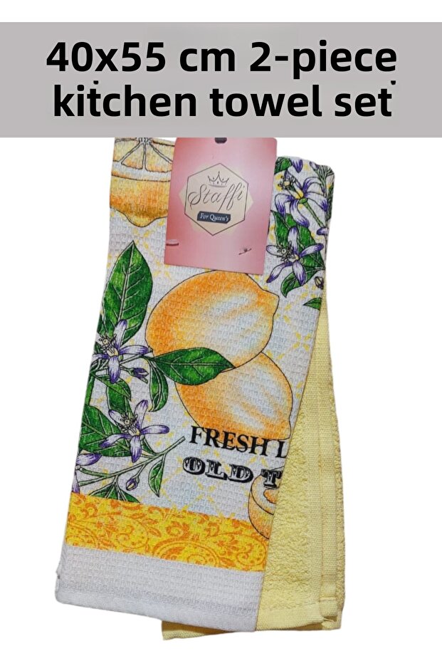 40X55 cm 2 Pcs Kitchen Towel Cleaning Cloth Set