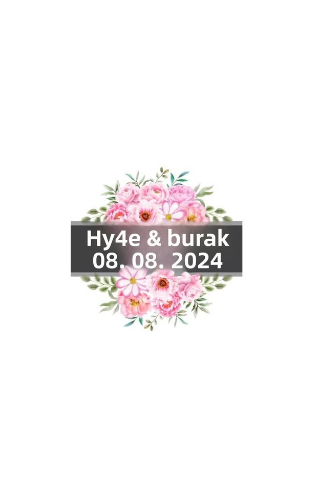 Stylish Floral Winter Themed Sticker Henna Engagement Wedding 3X3Cm Custom Sticker / 50Pcs Sticker