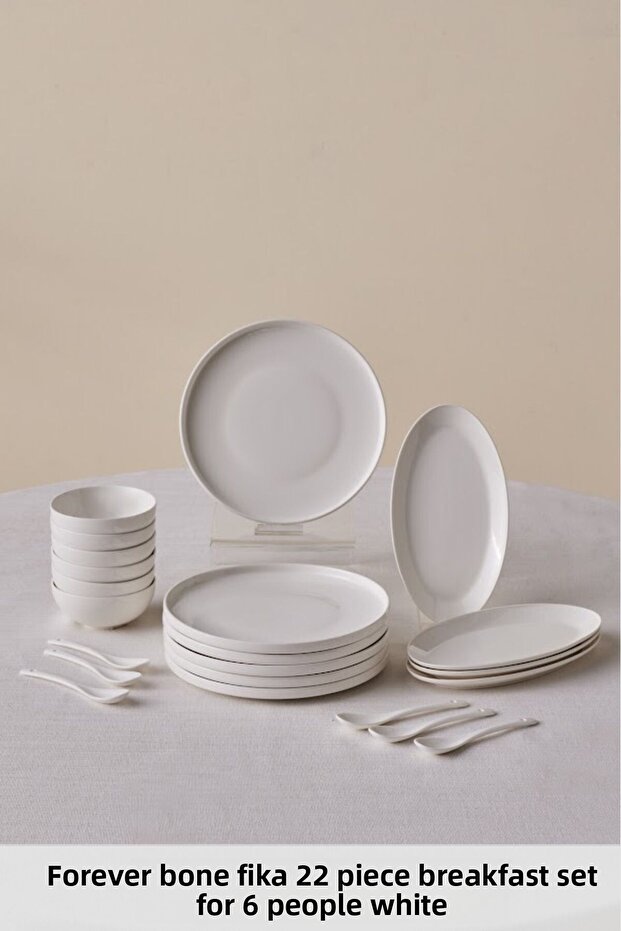 Forever Bone Fika 22 részes reggelizőkészlet 6 fő részére - 3