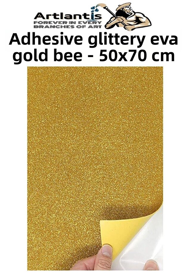 Adhesive Glitter Eva 50X70 cm 1 Piece Glitter Adhesive Eva Sponge School Nursery Kindergarten Handicraft Activity