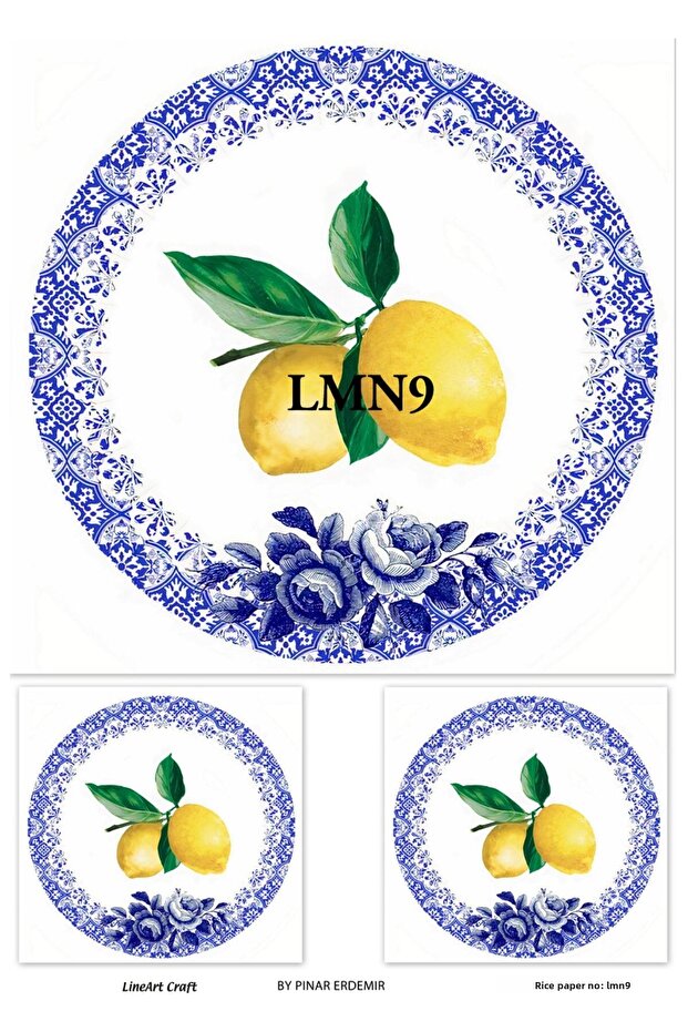 ورق ديكوباج نحاسي La Lmn9