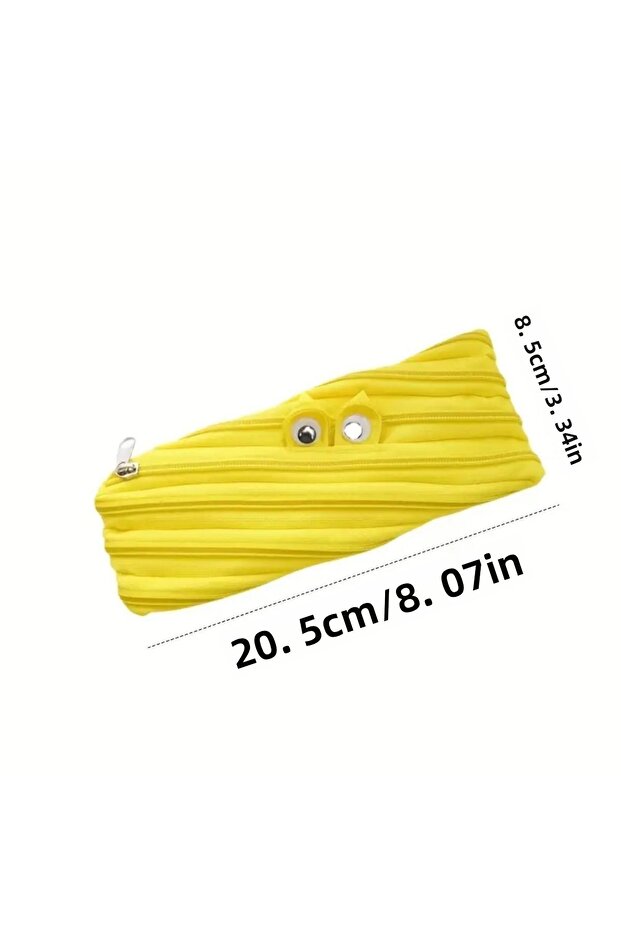 Fully Opened Zipper Pencil Case - 1