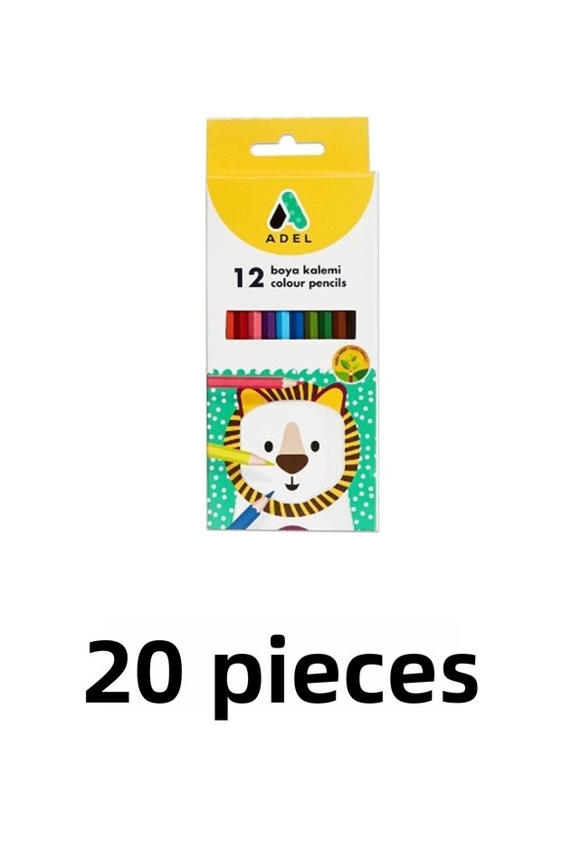 20 Pieces Dry Paint Pen 12 Colors Full Size
