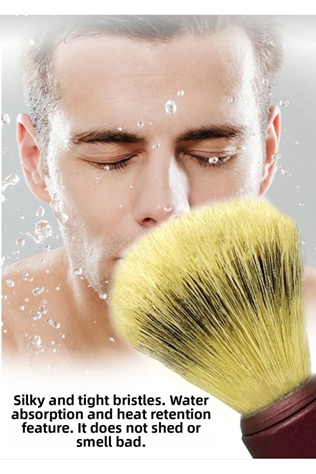 فرشاة حلاقة اللحية فائقة النعومة والنعومة - 4