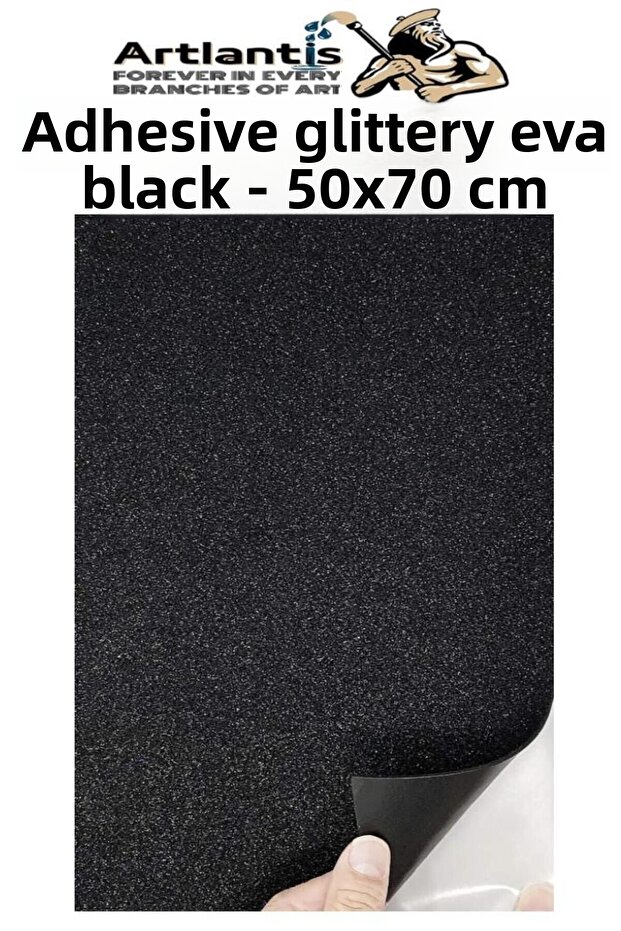 Adhesive Glitter Eva 50X70 cm 1 Piece Glitter Adhesive Eva Sponge School Nursery Kindergarten Handicraft Activity