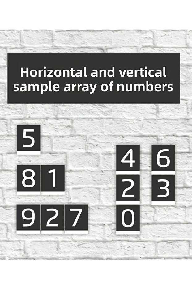 Plexi Vertical Door Number - 2