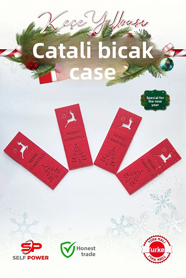 12-Piece Stylish Christmas Themed Special Design Christmas Themed Cutlery Set