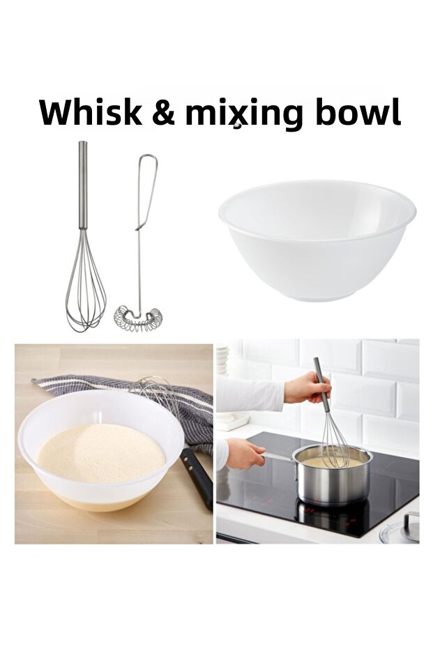 Idealisk Beater and Mixing Bowl