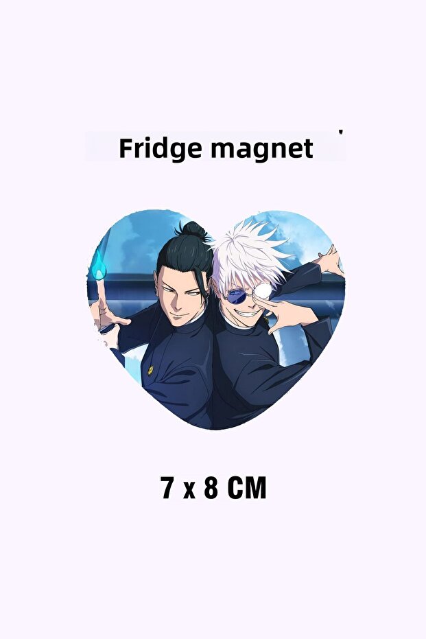 Anime Themed Magnetic Refrigerator Magnet Ornament