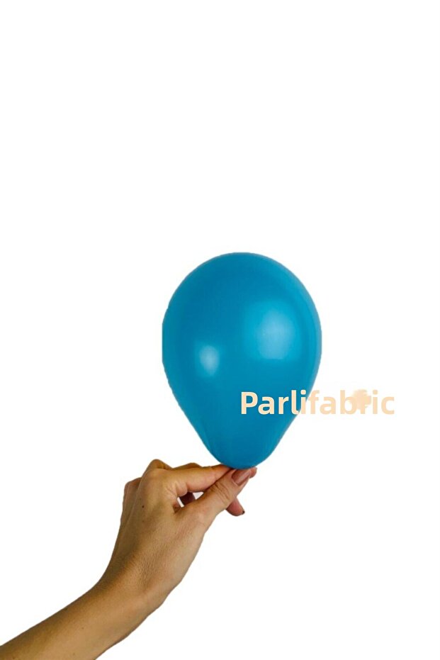 Mini Pastel Balloon Turquoise 5 Pack