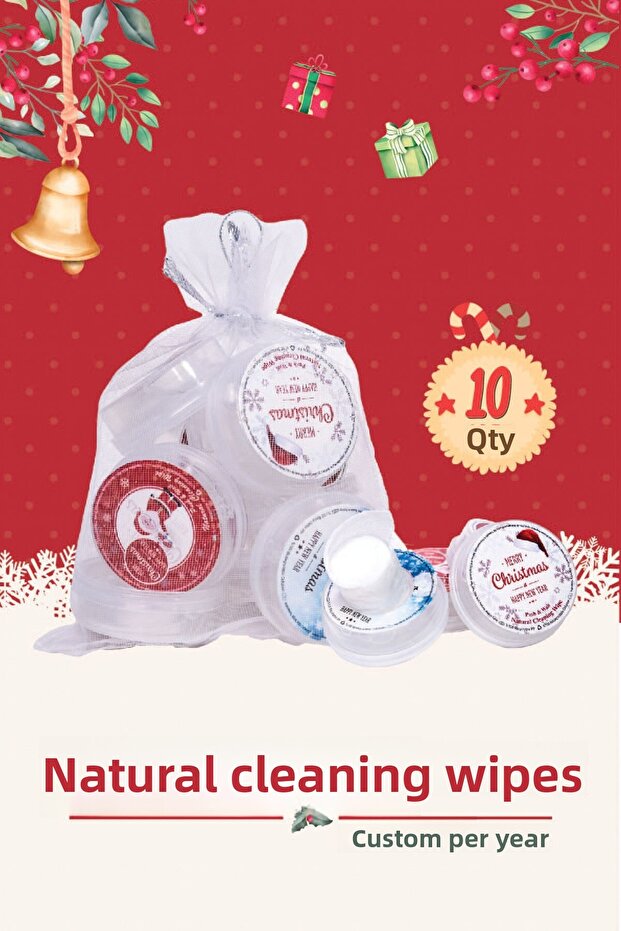 New Year's Special Designed Cleaning & Hygiene Wipes