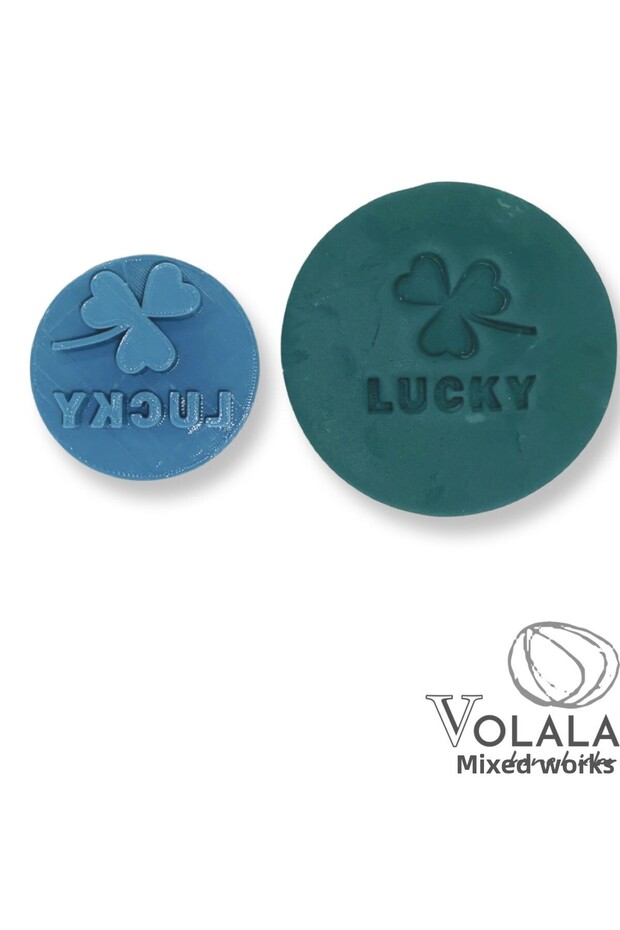 Art Lucky Written Seal - 40mm