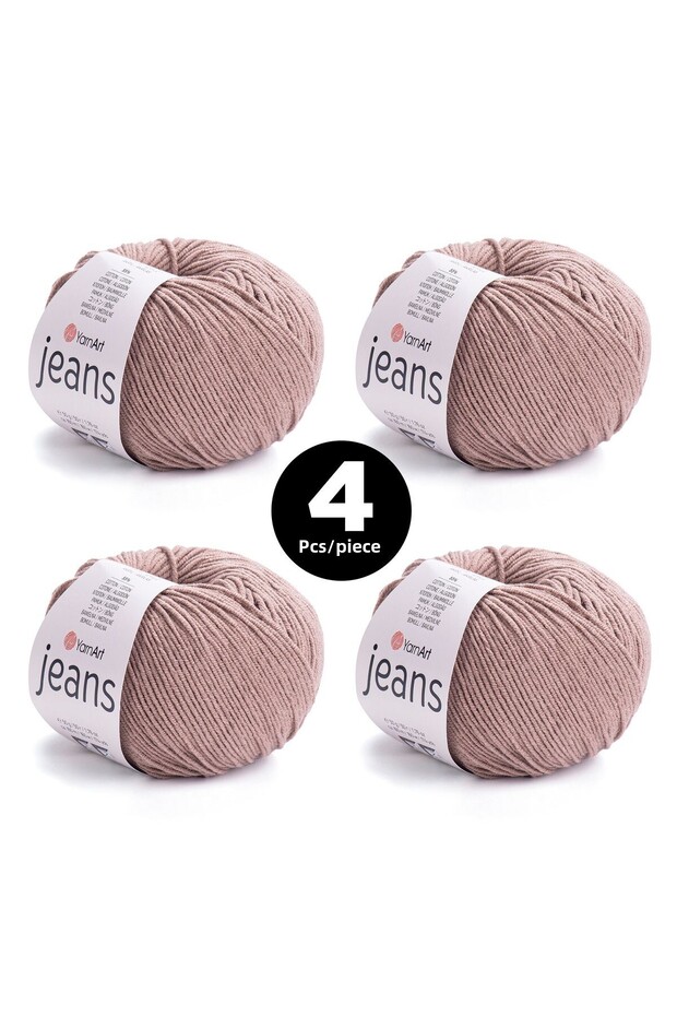 Jeans Knitting Yarn - 71 - Pack of 4