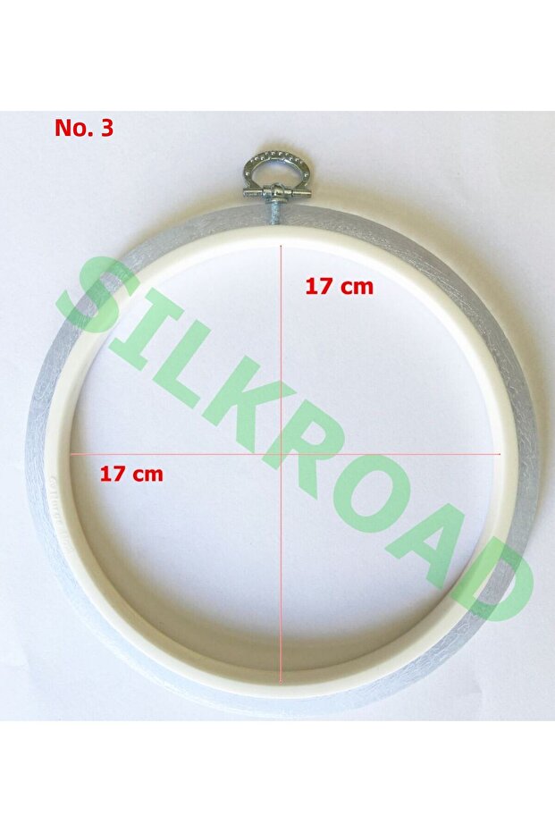 No:3 Round Transparent Plastic Panel Pulley - 17cm - 10mm