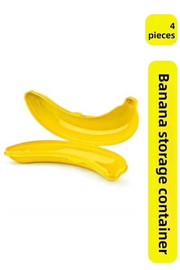 500 ml Fru-veg Banana Storage Container Set of 4