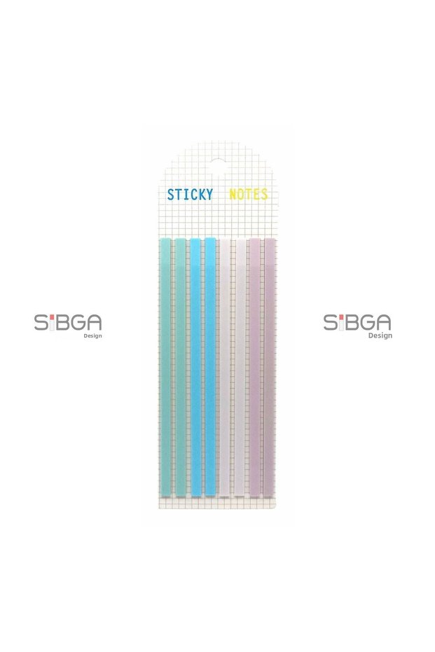 Thin Long Strip Transparent Colored Postit Post-it Post ItBookmark Bookmark Postit Sticker 160 Sheets