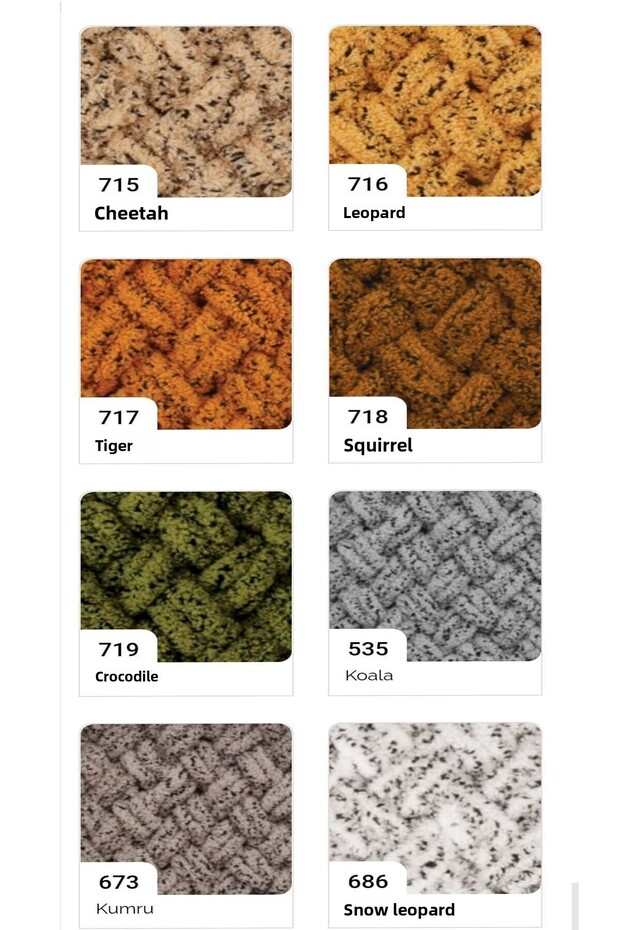 خيط حياكة يدوي منتفخ رقم 107 لون الكرز، عبوة من 5 قطع - 8