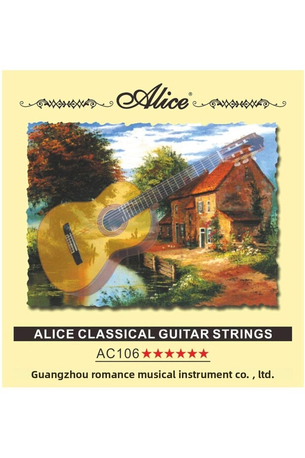 مجموعة أوتار الجيتار الكلاسيكي AC106H HT - 1