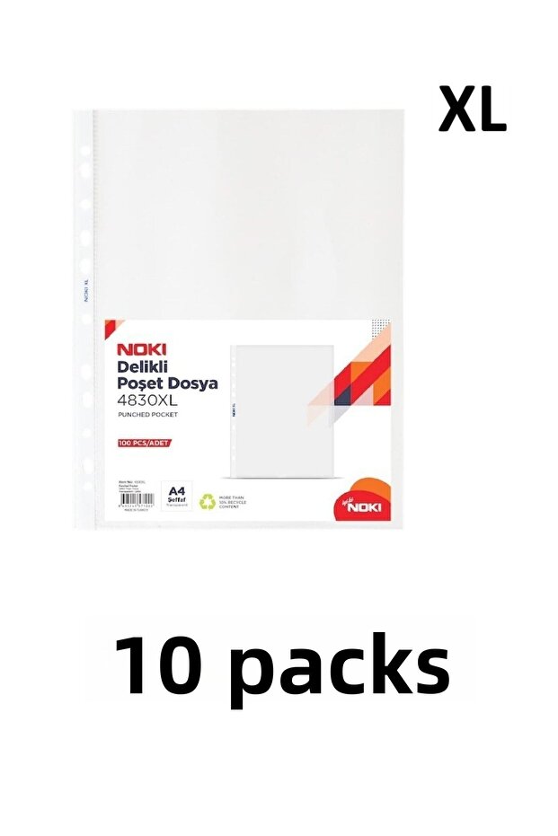 10 عبوات 4830-xl 100 كيس ملف