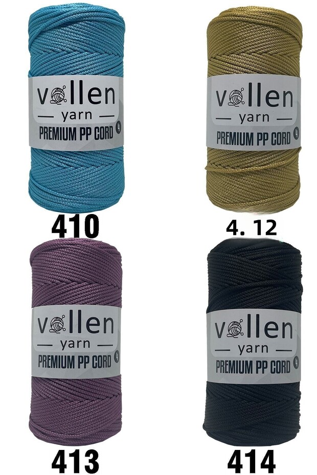 200gr/230m Premium Polyester Macrame Thread 2mm, Macrame Thread, Macrame, Supla, Bag Thread, Tile - 4