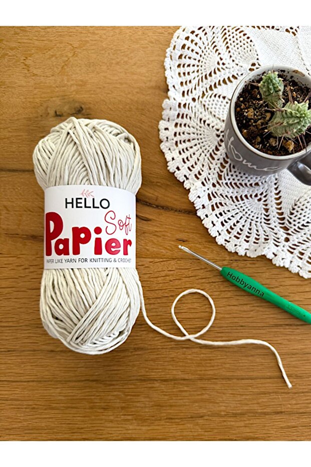 Hello Soft Paper Soft Paper Strings No:01 - 2 Pieces - 4