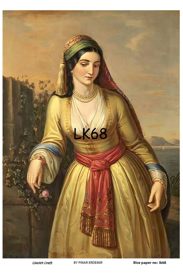 ورق تزيين نحاسي La-lk68