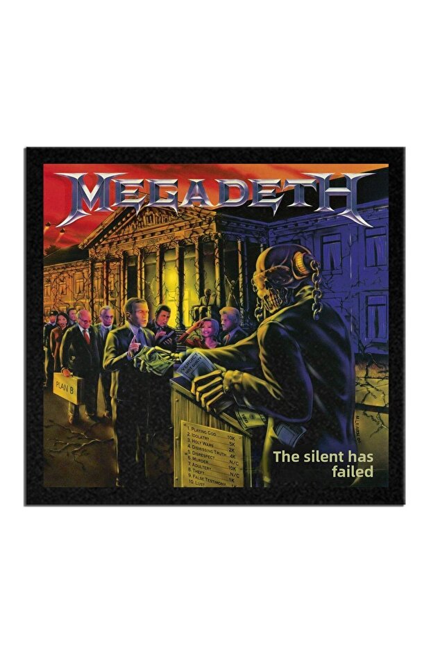 Megadeth The System Has Failed Arma Peç Patch Patch - 1