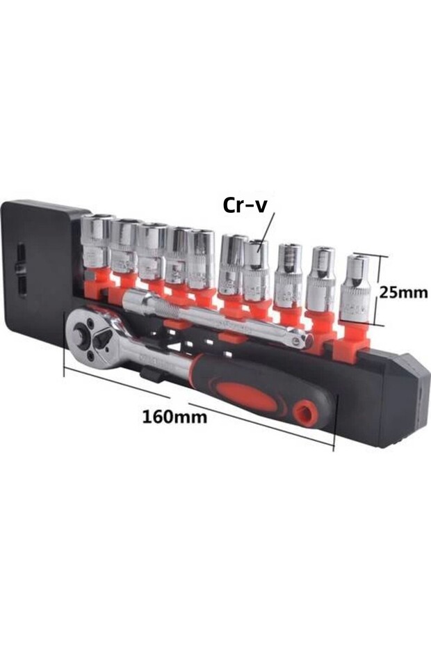 طقم مفاتيح ربط 12 قطعة NM-8853 - 3