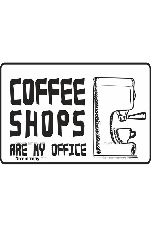 Coffee Shops Coffee Shop Home Kitchen Decoration Painting Retro Wood Poster