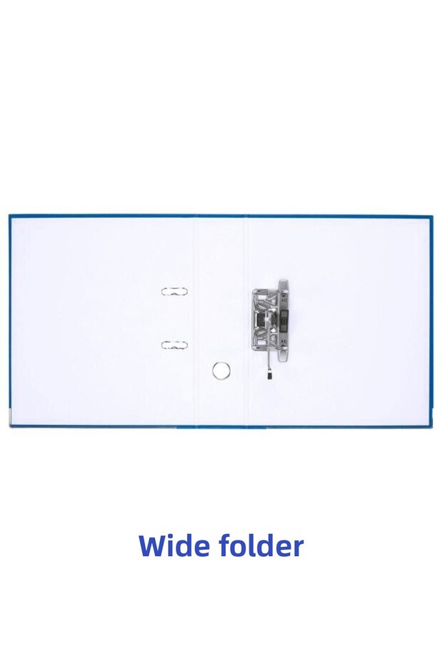 1 مجلد أزرق عريض - مجلد مكتبي - 2