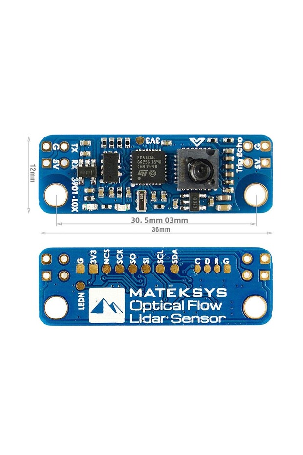1PCS MATEK OPTICAL FLOW & LIDAR SENSOR 3901-L0X INAV Flow Sensor Module for RC FPV Racing Freestyle - 8